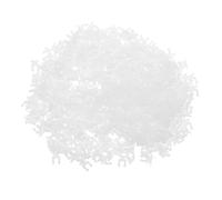 PACKOVE Fermatempo Resistenti Inseriti tra Cassa e Corona Orologio da Polso per in Plastico Bianco, 1000 Pezzi per Riparazione Orologi Professionale