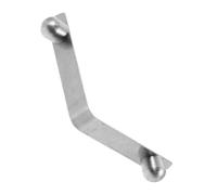 PACKOVE Fibbia a Molla Per Stampelle Clip a Scatto a V, Accessorio Leggero Per Bastoni Da Passeggio, Molla Robusta Per Bloccaggio Fai Da Te, Compatibile Per Uso Quotidiano e Supporto Regolabile