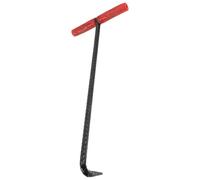 PACKOVE Gancio Resistente e Pratico in Nero Gomma per Tombino a Forma di T per Sollevare Coperture di Pozzetti e Tapparelle