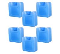 PACKOVE Impacchi di Ghiaccio Ricongelabili per Climatizzatore Portatile, 6 Pezzi in Plastica per Raffreddamento Estivo e Festa Estiva, per Campeggio e Raffreddatore Portatile