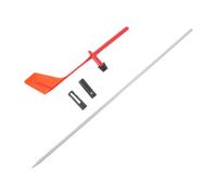 PACKOVE Indicatore di Direzione Vento per Barca, Banderuola Marina, Metallo e Plastica, Letture del Vento Accurate, per Piccole Barche e Dinghy, Uso Onboard e Marino