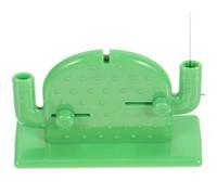 PACKOVE Infilatore per Cucire a Mano a Forma di Cactus Verde in Plastica | Guida Filo, per Cucito Creativo e Lavori Manuali, Pratico per Ago, Accessorio Leggero