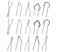 PACKOVE Kit da 15 Pezzi Punte Metalliche per Pirografia, Consigli per Combustione Legno e Pelle ad Alta Impedenza, Punte di Ricambio per Macchina Utensile Pirografica, per Stile Casuale