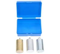 PACKOVE Kit Didattico 3 Pezzi Cilindri Sperimentali in Metallo per Indagine Densità, Attrezzatura per Esperimenti di Fisica Scuola Superiore, Strumento per Attività Scientifiche