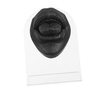 PACKOVE Labbro Silicone Lingua Artificiale Di Lingua Parte Del Allenante Falsa Di Piercing in Silicone Labbro Finto in Gel Di Silice