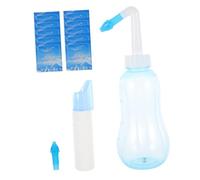 PACKOVE Lavaggio Nasale Detergente Nasale Domestico Irrigatore per Seni Paranasali Strumento per Lavaggio Prodotti del Naso in Fisiologico Blu