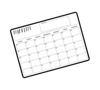 PACKOVE Lavagna Magnetica Planner Mensile e Settimanale per Refrigeratore Lavagnetta Cancellabile e Riutilizzabile con Ampio Spazio Note e Design Magnetico per Organizer Cucina Domestica