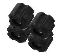 PACKOVE Lawn Mower Spindle Replacement, Steering Shaft Gear, Kit Cuscinetti Tosaerba, Nero, PE, 4 Pezzi, Montaggio Facile, per Lawn Mower e Brush Cutters, Accessori da Giardino Esterno,