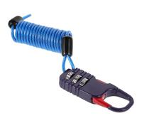 PACKOVE Lucchetto Antifurto per Veicoli a Due Ruote con Cavo in Acciaio Resistente, Blocca Disco con Combinazione Password, Leggero e Portatile per Scooter, Cestini Fissi e Viaggi