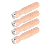 PACKOVE Manici per Raspa in Legno 4 Pezzi Forma Ergonomica, Facili da Installare e Resistenti per Utensili da Falegnameria e Raspe in Legno