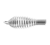 PACKOVE Maniglia a molla in acciaio inox di ricambio per stufa a spirale conica per e accessori affumicatori