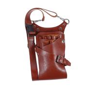 PACKOVE Marsupio Parrucchiere PU con Cintura e Strumenti per Acconciatura Borsa e Compatta per Barbieri e Parrucchieri Organizzatore per Viaggi e