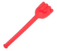 PACKOVE Martello da Massaggio Manuale in Silicone Rosso, Strumento per Massaggi per Riscaldamento e Casa, Aiuta a Esercitare i Muscoli senza Graffiare la Pelle