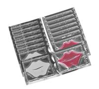 PACKOVE Maschera Per Labbra Al Collagene Idratante e Rimpolpante 20 Pezzi Patch Gel Nutriente Per Labbra Secche Per Cura Quotidiana e Ripristino Dell’idratazione