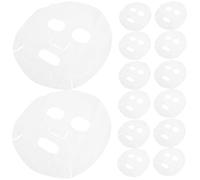 PACKOVE Maschere Viso in Cotone Bianco 400 Pezzi Design Facciale per Skincare Fai da Te Sostenibile che Blocca L'essenza Adatte a Tutti i Tipi di Pelle