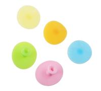 PACKOVE Massaggiatore Capelluto in Silicone per Ragazzo Ragazza 5pezzi Spazzola per Doccia e Bagno Massaggio Cuoio Capelluto