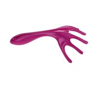 PACKOVE Massaggiatore per Chioma Portatile in Plastica 6 Artigli, Strumento per Massaggio al Cuoio Capelluto che Allevia la Fatica, come Regalo per Compleanni