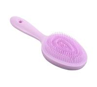 PACKOVE Massaggiatore Per Cuoio Capelluto Spazzola Per Shampoo In Silicone Scrub Per La Rimozione Della Forfora Esfoliante Per Il Lavaggio Pettine A Denti Larghi E Con Manico