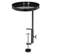 PACKOVE Mensola Regolabile per Piante da Finestra a Morsetto in Metallo Nero, Supporto da Davanzale Stabile per Piante Grasse ed Erbe Aromatiche, Organizzatore per Giardino Interno