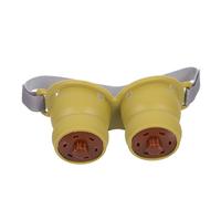 PACKOVE Occhiali Per Moxibustione Dispositivo Portatile Per Degli Occhi Calore Delicato Supporto Per Moxa Retrò e Compatto Per Uso Quotidiano