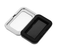 PACKOVE Organizer Magnetico per Aghi da Cucito e Punto Croce, Contenitore Portatile in Latta per Conservazione Aghi e Forniture da Cucire