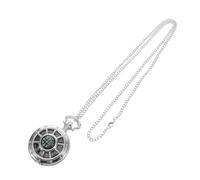 PACKOVE Orologio da Tasca Vintage con Bussola da Trekking, Lega di Zinco e Plastico, Strumento di Gestione per Uomo e Donna, Design Elegante per Attività Outdoor e Varie Occasioni