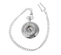 PACKOVE Orologio Da Tasca Vintage Con Cassa Leggera e Catena Decorativa Orologio Da Collezione Con Numeri Romani Per Regali Di Compleanno e Anniversario Adatto Tutti Gli Stili