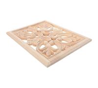 PACKOVE Pannello Decorativo e Design Componibile Texture Naturale Stile Francese Vintage in Legno Intagliato Rettangolare per Divisori Soggiorno e Studio