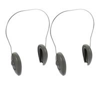 PACKOVE Paraorecchie in Silicone 2 Pezzi Copertura Orecchie per Tinta Chioma Ganci Impermeabili Protezione Orecchie per Uso in Salone Stile Casuale