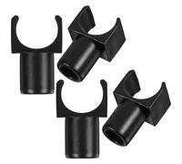 PACKOVE Parti di Sedia a Rotelle 4 Pezzi Guida Scorrevole U in Plastica, Supporto per Tubi 2,2 CM, Accessori per Sedie, Installazione Rapida per Comfort e Stabilità