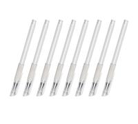 PACKOVE Penna per Marcatura Punti Tattoo 8 Pezzi Bianco Punta Ultrafine per Salone e Forniture di Bellezza Femminile, Strumento Multifunzionale per Microblading, e Posizionamento
