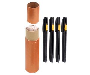 PACKOVE Penna per Tessuti Cancellabile a Caldo Cartucce Ricaricabili, Gesso Plastico Delicato e Sicuro per Cucito e Progetti DIY di Quilting su Abbigliamento e Tessuti