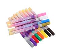 PACKOVE Pennarelli Per Unghie Punta Ultrafine Colore Ad Asciugatura Rapida Vernice Acrilica Colorata Strumenti Per Nail Art Disegno Preciso e Dettagliato