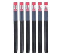 PACKOVE Pennarello per Restauro Lapidi Precisione 6 Pezzi in Plastico Nero Compatibile Marmo e Pietre per Memoriali All'aperto Resistente