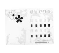 PACKOVE Per Esercitarsi Unghie Mat Per Manicure Per Nail Art Lavabile e Facile Usare Per Tecniche