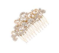 PACKOVE pettine di perle accessori sposa per il del matrimonio accessori da sposa diadema di perle ornamenti formale bomboniere matrimonio Coppia di moda Copricapo da sposa D'oro