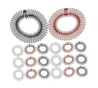 PACKOVE Pettine Elastico per Chioma Fascia Regolabile, Set da 30 Pezzi, Accessori per Styling Chioma Donna, Design Invisibile, Flessibile e Portatile per Uso Quotidiano e Viaggi