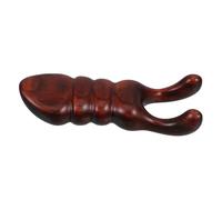 PACKOVE Pettine in Legno Gua Sha Per Facciale Raschietto Per Naso Massaggiatore Per Tessuti Profondi Portatile e Palmare Per Viaggio e Bellezza