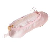PACKOVE Pochette Portatile Per Ballerina Astuccio Organizzatore Per Penne e Trucco Design Forma Di Scarpette Da Danza Per Studenti e Artisti Capacità Ampia Per Oggetti Vari