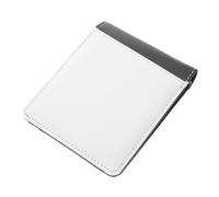 PACKOVE Portafoglio Uomo Vuoto in Pu per Sublimazione con Finestra per Documenti Id e Scomparti per Carte per Fai da Te e Regali Personalizzati
