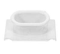 PACKOVE Proteggi Dita Mano in Plastica Pp Bianco Design Creativo, Dimensione Regolabile per Ridurre Rischio in Cucina nel Corso della Preparazione Stili multipli