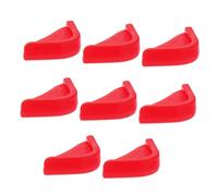 PACKOVE Protezione in Silicone Per Angoli Taglieri 8 Pezzi Copriangolo Antiscivolo Rosso Per Accessori Piastra Di Scongelamento Rapido