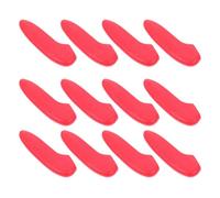 PACKOVE Protezione per Punte di Taglio in Plastica Rossa, Set da 30 Manicotti Copripunte per Coltelli da Cucina, Coperture Protettive Compatte per Sicurezza e Trasporto Utensili Cucina