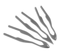 PACKOVE Punte pirografo per Legno, Kit da 3 Pezzi, Ferro, compatte, per Tecniche di Wood Burning e Principianti
