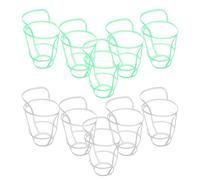 PACKOVE Rete Sospesa per Bottiglia di Infusione 20 Pezzi, Copertura Riutilizzabile in Plastica, Supporto Leggero per Soluzione Salina in Contesto Medico e Domestico