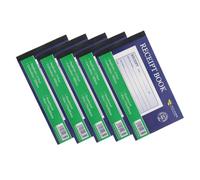 PACKOVE Ricevute 5 Pezzi 2 Copie Carta per Imprenditori Versatile per Documentazione Spese e Ricevute Retail