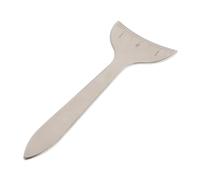 PACKOVE Righello Per Misurazioni Orbite Oculari Strumento Riutilizzabile in Acciaio Inossidabile Stencil Per Eyeliner Misurazione Della Distanza Pupillare Strumento Per Occhi