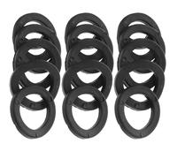 PACKOVE Rondelle Antiscivolo per Bilancieri e Manubri 15 Pezzi in Plastica, Stabilizzatori Ergonomici per Attrezzature Palestra, Accessori Fitness per Allenamento Sicuro e Regolazione