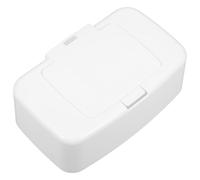 PACKOVE Scatola Porta Salviette Ricaricabile e Portatile Umidificate in Pp Bianco Fondo Antiscivolo, per Camera da Letto e Cassetti, per Ragazzo Ragazza