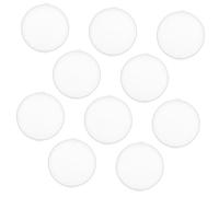 PACKOVE Scatola Porta-Spugne Da Trucco Da 10 Pezzi Contenitore Rotondo Da 8 Cm/314&Quot; Per Cipria - Porta-Spugne Portatile - Organizer Trasparente Per Piccoli Oggetti Gioielli E